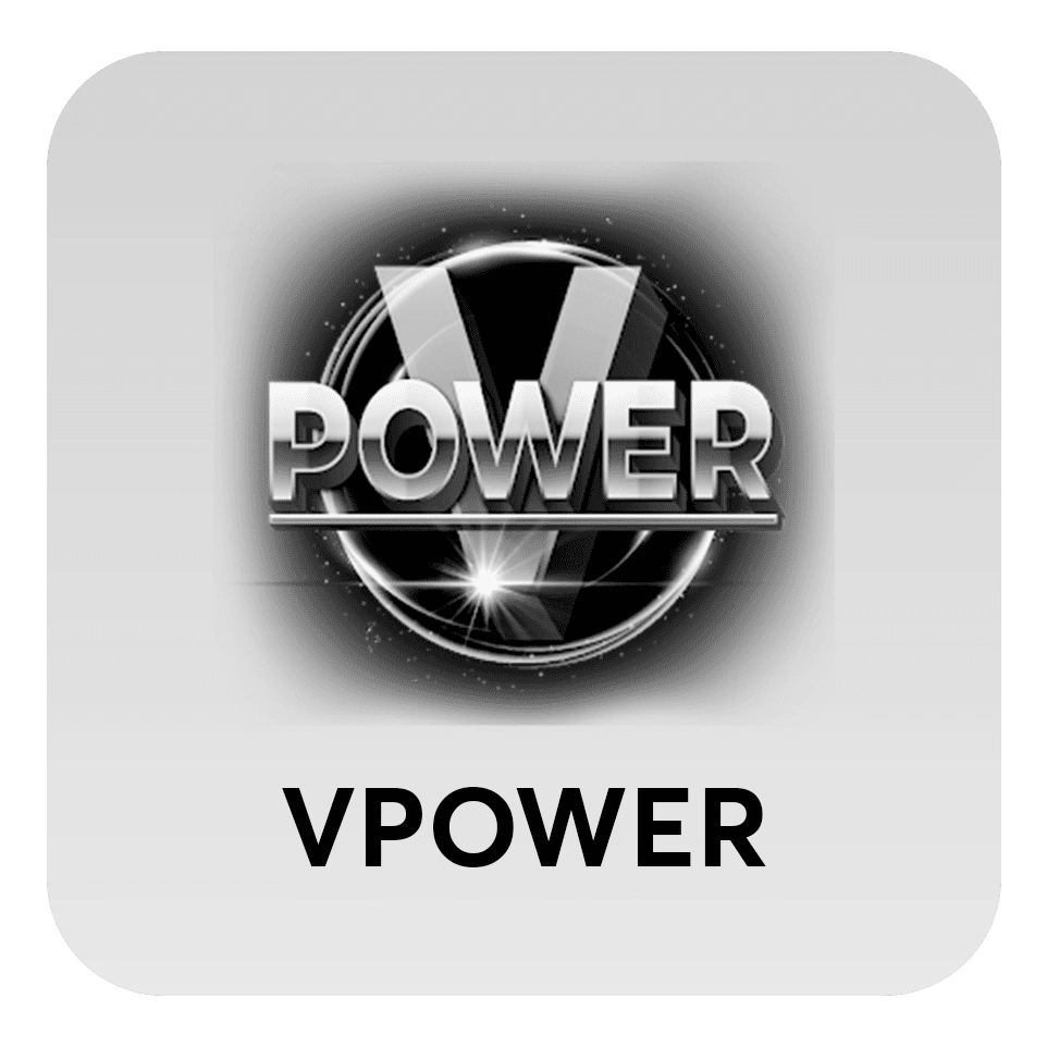 v power